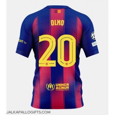 Barcelona Dani Olmo #20 Kotipaita 2025-26 Lyhythihainen Barcelona Dani Olmo #20 Kotipaita 2025-26 Lyhythihainen
